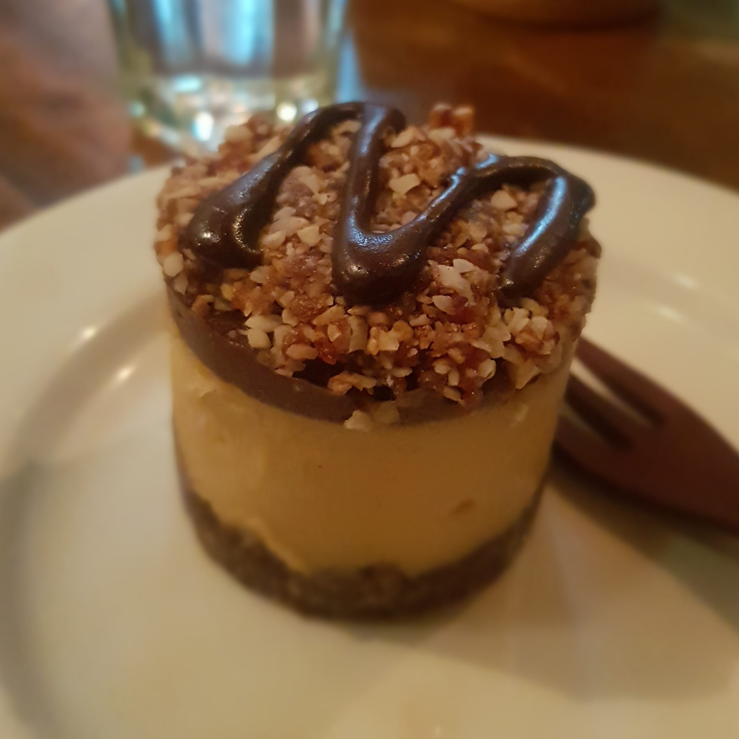 Vegan Indonesian desserts in a café in Ubud, Bali