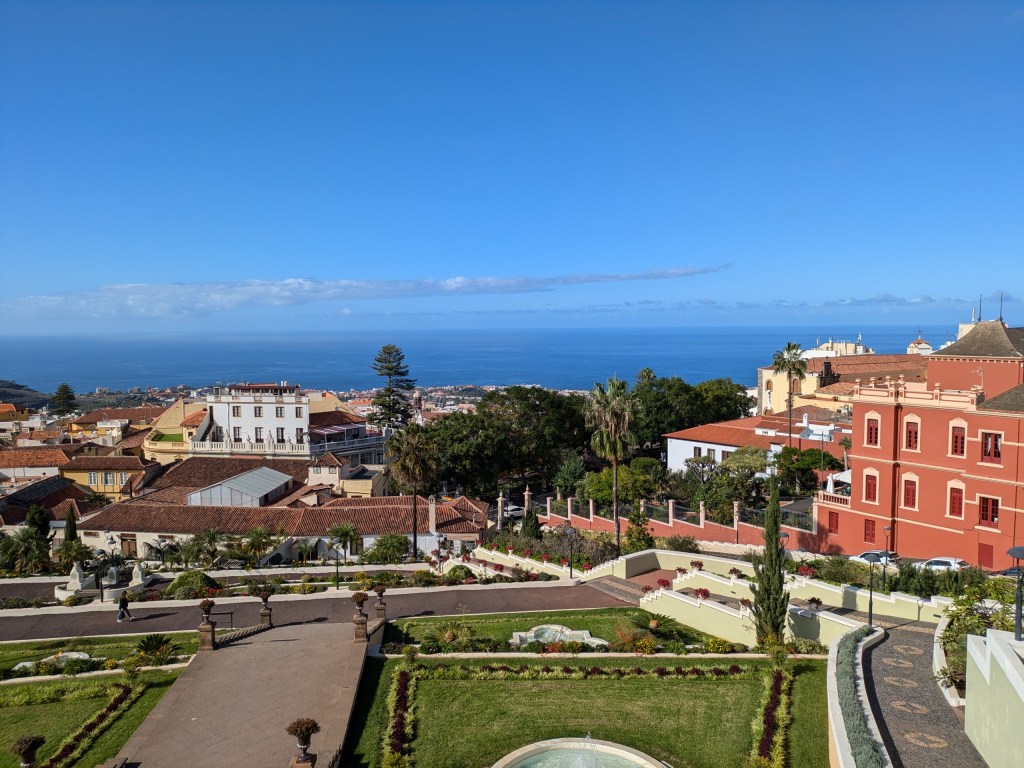 Digital nomad Tenerife Colonial charm and scenic gardens in La Orotava, perfect for a cultural day trip.