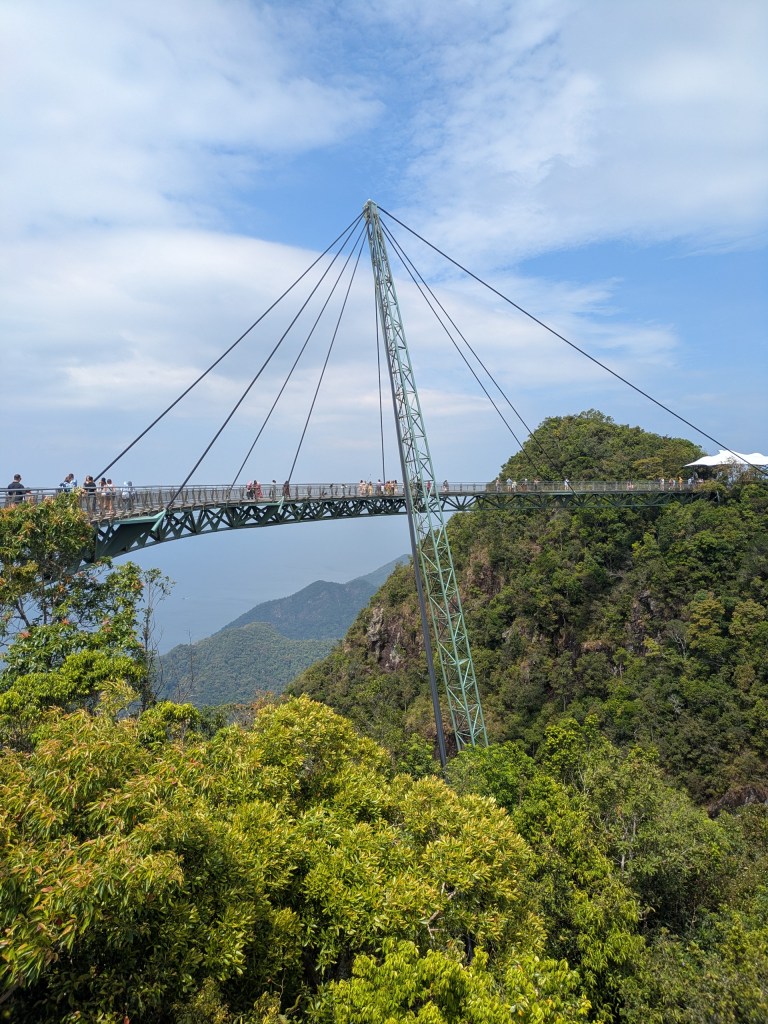 Langkawi Ski bridge perfect for digital noomads in Malaysia who want to explore the island