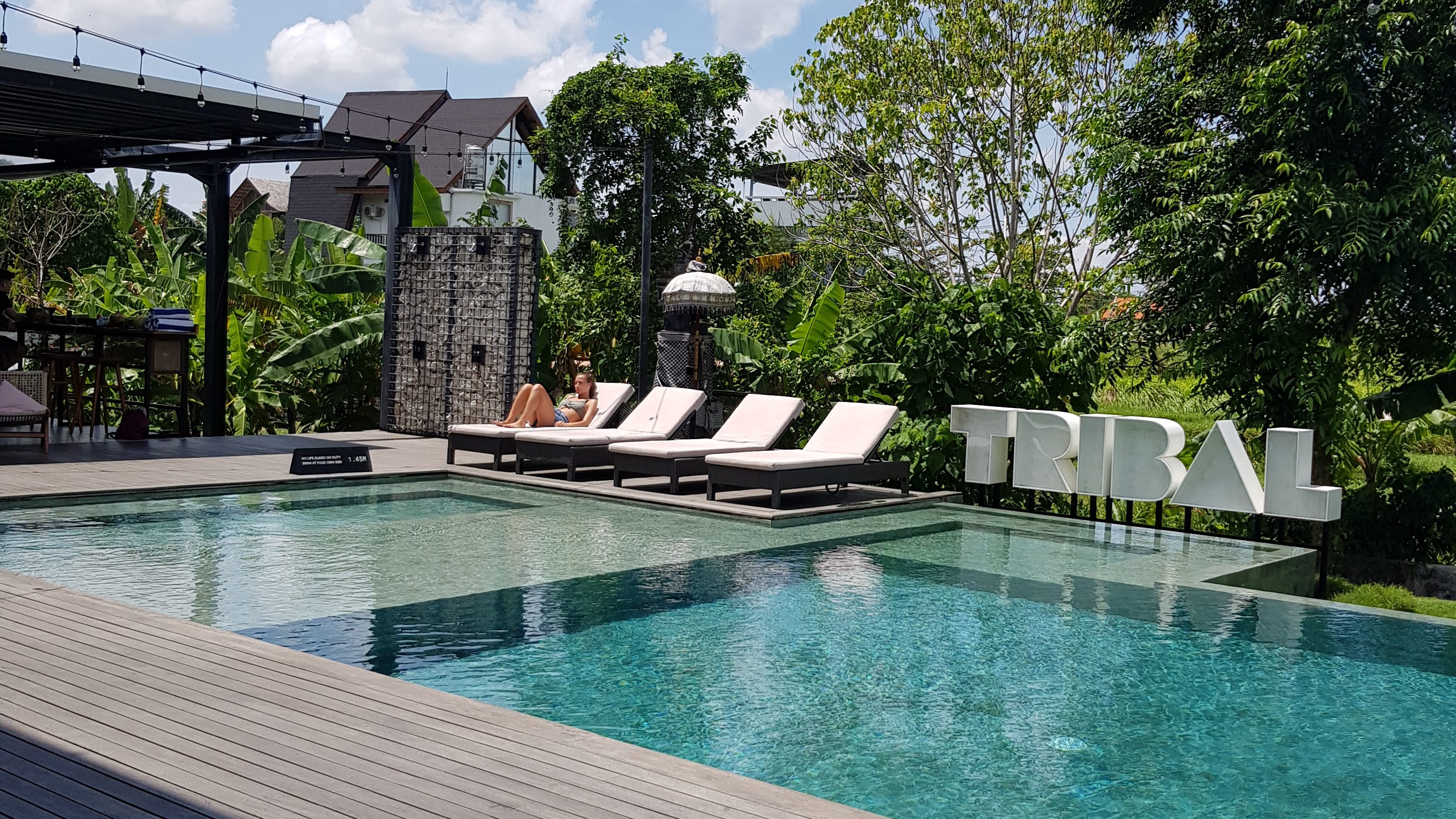 Tribal co-Living in Canggu when backpacking in Bali